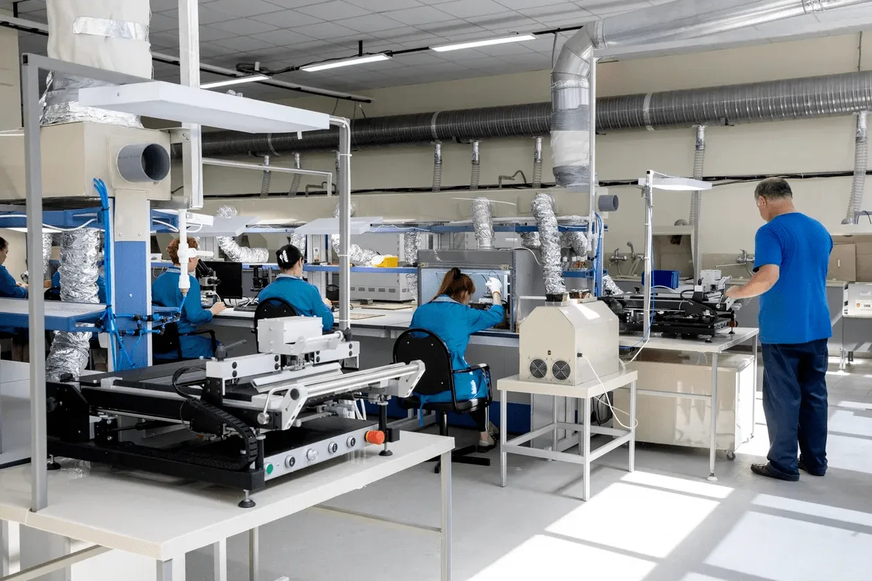 Module assembly production line