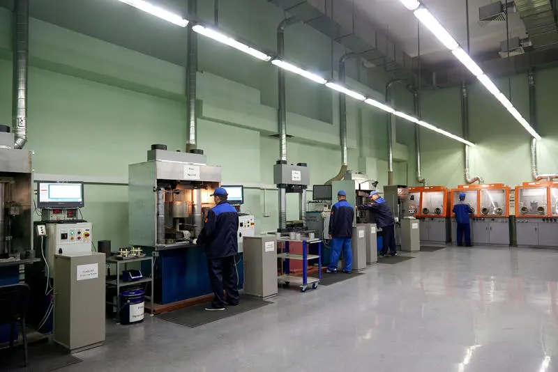 Extrusion production facility