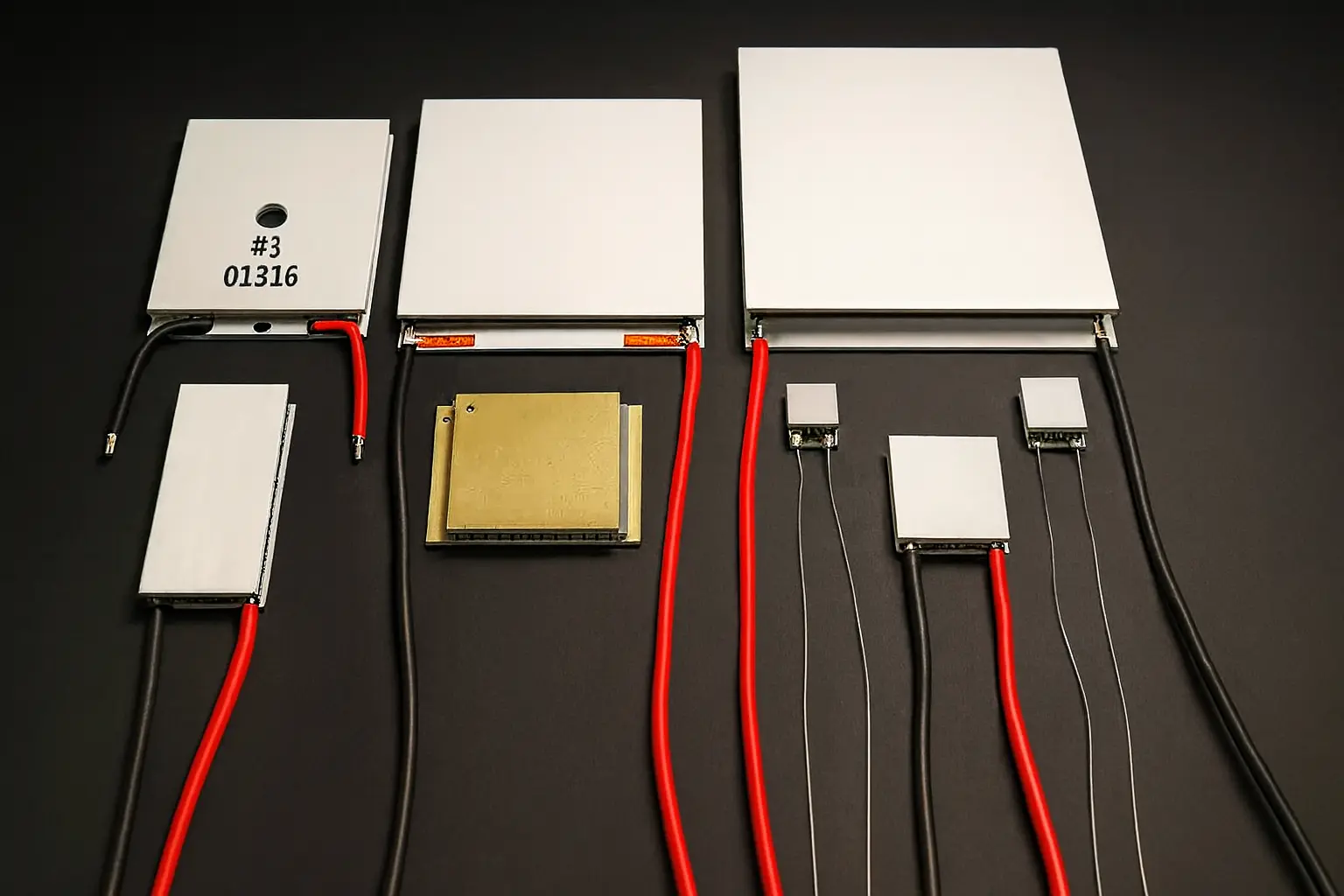 Термоэлектрические охлаждающие модули с керамическими подложками и полупроводниковыми элементами